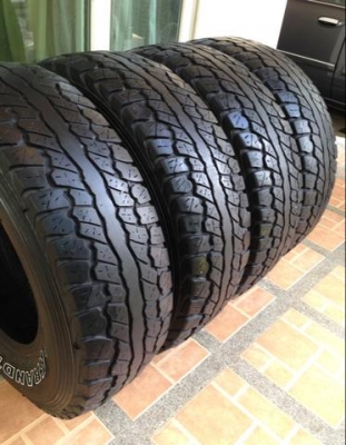 ยาง All Dunlop 30 9.5 R15 ปี12 พร้อมใช้งาน ราคาไม่แพง