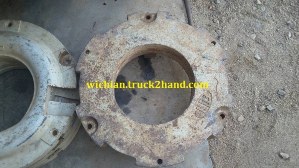 ขายแล้วครับ กะทะล้อหลังรถไถฟอร์ดเก่านอก กะทะขอบ 30"x15" พร้อมยางใหม่ไฟร์สโตน 18.4-30+ยางในใหม่