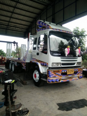 ISUZU DECA ยูโร1 195 Hp ปี 46FVZ 2เพลาเครื่อง6HH 1เดิมสวยราคา1.190.000