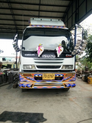 ISUZU DECA ยูโร1 195 Hp ปี 46FVZ 2เพลาเครื่อง6HH 1เดิมสวยราคา1.190.000