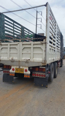 ขายรถบรรทุก HINO FG8J ปี 52 เครื่อง 212 แรง ยาว 7.60 เมตร หกล้อเสริมเพลาเป็นสิบล้อลงเล่มถูกต้อง ถุงลมยก รถเดิมๆสวย