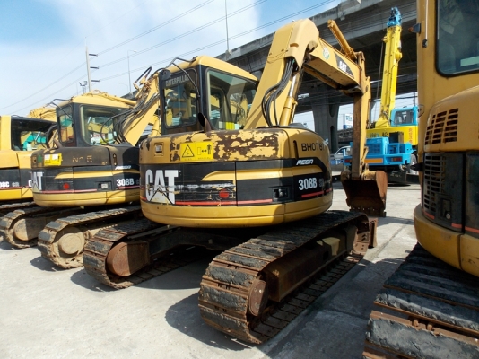 มาใหม่แล้ว รถขุดบูมพับ CATTERPILLAR 308BSR