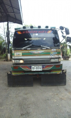 ขายรถบรรทุก HINO 3M เครื่องเดิม 240 แรง ปี 39 กระบะดัมพ์มิเนียม มีระบบลากพ่วง ทะเบียนพร้อม