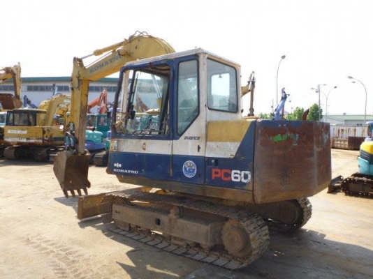 PC60-6 #35514 1991y 6858h รถเก่าญี่ปุ่นครับ