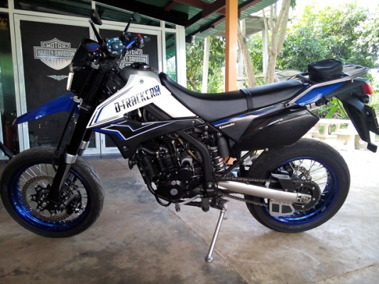 ขาย D-Tracker 250ปี 2012 รถสวยกริ๊ป วิ่งน้อยมากๆ 1888km แท้