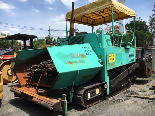 Vogele Super 1800 : รถปูยาง 5 เมตร ปี1997 โทร. 080-6565422 (หนิง)