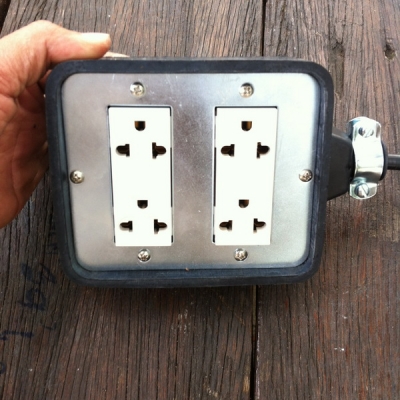 ปลั๊กพ่วง 10 เมตร 5 เมตร สายไฟ ขนาด 2X1.5 SQ.MM