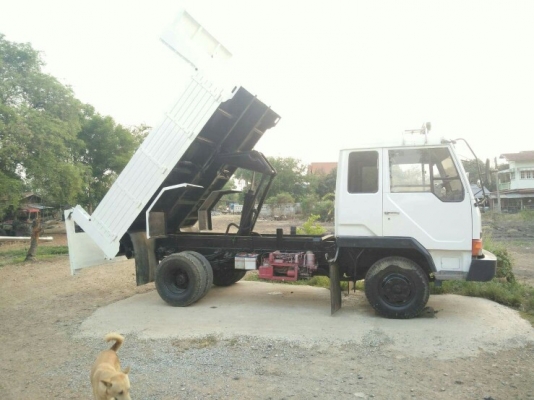 ขายรถ MITSUBISHI FUSO FK457F ดั๊มดิน เครื่อง6D16 เครื่องดี เกียร์ดี  พวงมาลัยเพาเวอร์ เบรคทิฟฟี่ รถพร้อมใช้งาน เอกสารพร้อมโอน