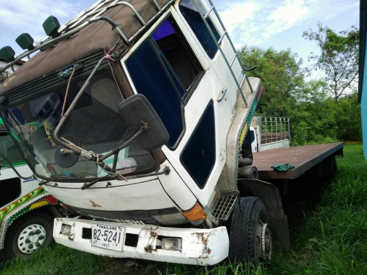 หกล้อ มิตซู ไอ้หลง FK457F-6D16-195ปี41แอร์ พ.เวอร์ ช่วงยาว7.20ม สภาพดีสวยพร้อมใช้ ทะเบียนพร้อมโอน