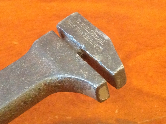 ขายประแจโบราณ Antique C.E.Billings patd Feb 18th 1879 อายุ 100 กว่าปีเก่ามากต้นแบบประแจเลื่อน