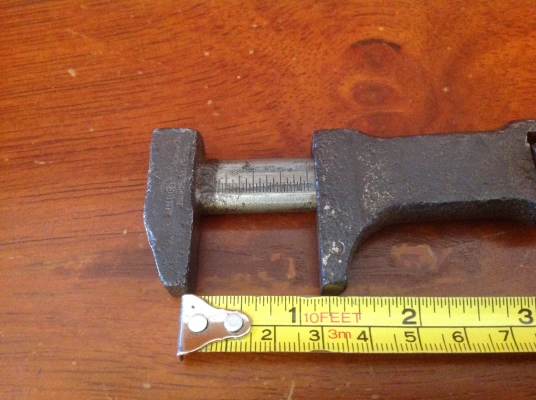 ขายประแจโบราณ Antique C.E.Billings patd Feb 18th 1879 อายุ 100 กว่าปีเก่ามากต้นแบบประแจเลื่อน