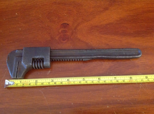 ขายประแจเลื่อนโบราณ Antique Auto 9&quot;
