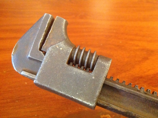 ขายประแจเลื่อนโบราณ Antique Auto 9&quot;