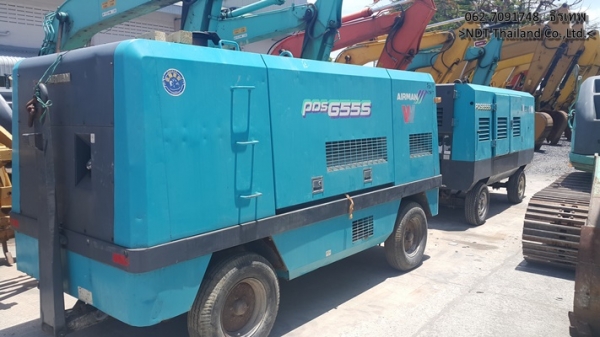 มาใหม่ Airman PDS655S เก่าญี่ปุ่นไม่เคยใช้ในไทย 100\% ลม 7-8 Bar. สภาพเครื่องสวยๆ สกรูแน่นๆ ธีรเทพ 0627091748