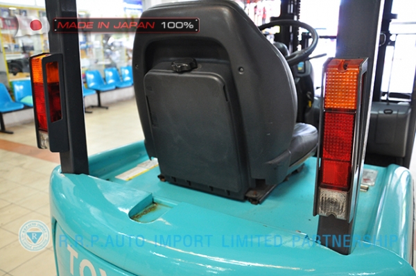 ขายรถโฟล์คลิฟท์มือสอง TOYOTA รุ่น 6FB15-12076 ราคา 265,000 บาท สภาพเดิมจากญี่ปุ่นจากประเทศญี่ปุ่น ไม่เคยใช้งานในไทย