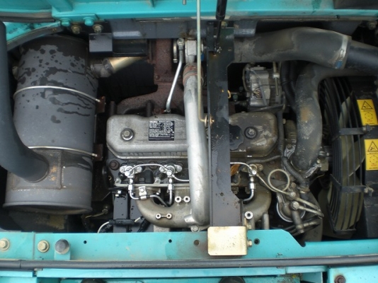 Kobelco SK135SR-1ES (YY04) มีไลน์หัวกระแทก แทรคเหล็กหุ้มก้อนยาง นำเข้าเองจากญี่ปุ่นโดยตรง