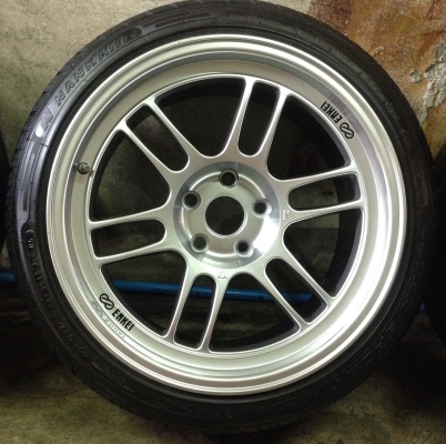 ล้อ 5รู114 ENKEI RPF1 ขอบ18 หน้า 9.5 หลัง 10.5 ล้อ 5รู114 ENKEI RPF1 ขอบ18 หน้า 9.5 หลัง 10.5