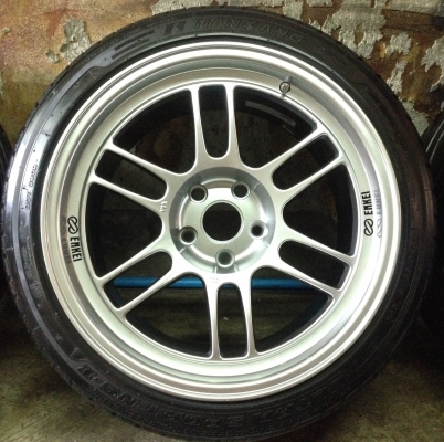 ล้อ 5รู114 ENKEI RPF1 ขอบ18 หน้า 9.5 หลัง 10.5 ล้อ 5รู114 ENKEI RPF1 ขอบ18 หน้า 9.5 หลัง 10.5