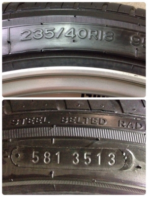 ล้อ 5รู114 ENKEI RPF1 ขอบ18 หน้า 9.5 หลัง 10.5 ล้อ 5รู114 ENKEI RPF1 ขอบ18 หน้า 9.5 หลัง 10.5