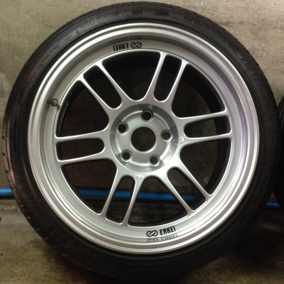 ล้อ 5รู114 ENKEI RPF1 ขอบ18 หน้า 9.5 หลัง 10.5 ล้อ 5รู114 ENKEI RPF1 ขอบ18 หน้า 9.5 หลัง 10.5