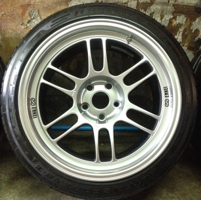 ล้อ 5รู114 ENKEI RPF1 ขอบ18 หน้า 9.5 หลัง 10.5 ล้อ 5รู114 ENKEI RPF1 ขอบ18 หน้า 9.5 หลัง 10.5