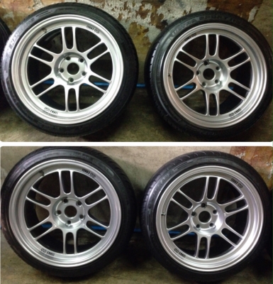 ล้อ 5รู114 ENKEI RPF1 ขอบ18 หน้า 9.5 หลัง 10.5