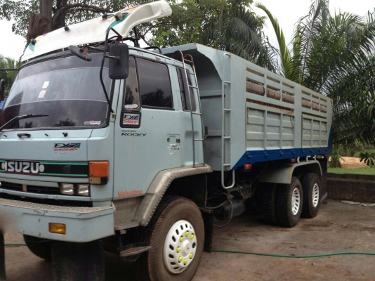 รถอีซูซุ 10 ล้อดั้ม FXZ  240 แรงม้า. ปี 39. ( นางฟ้าแท้. )    สนใจติดต่อ  081 - 6079515