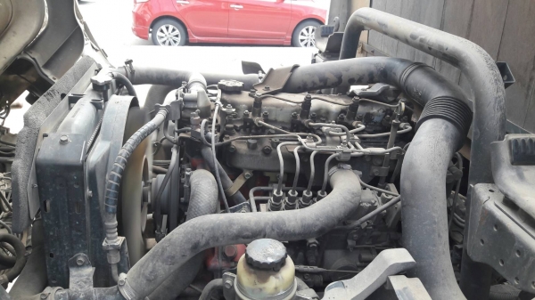 รถบรรทุก 6 ล้อ HINO ปี 47 เครื่อง 130 แรง ยาว 5 เมตร เทอร์โบ ราคา 425,000 บ.รถอยู่ตลาดไท