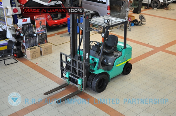ขายรถโฟล์คลิฟท์มือสอง MITSUBISHI รุ่น FD20D-00322 ราคา 385,000 บาท นำเข้าจากประเทศญี่ปุ่น 100\% ไม่เคยใช้งานในประเทศไทย