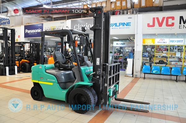 ขายรถโฟล์คลิฟท์มือสอง MITSUBISHI รุ่น FD20D-00322 ราคา 385,000 บาท นำเข้าจากประเทศญี่ปุ่น 100\% ไม่เคยใช้งานในประเทศไทย