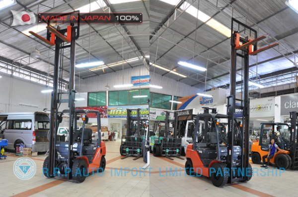 ขายรถโฟล์คลิฟท์มือสอง TOYOTA รุ่น 8FD25-30939 ราคา 495,000 บาท นำเข้าจากประเทศญี่ปุ่น 100\% ไม่เคยใช้งานในไทย