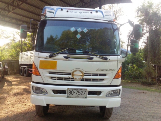 บรรทุกพ่วง ฮีโน่เมก้า 320แรง แม่&ลูก 3เพลาดั้ม บรรทุกพ่วง ฮีโน่เมก้า 320แรง แม่&ลูก 3เพลาดั้ม