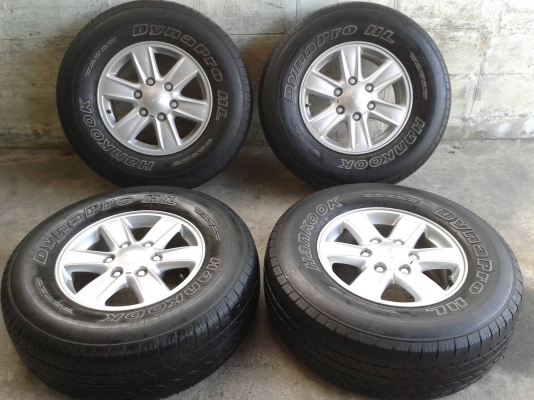 ขอบ16นิ้ว6รู อีซูสุ พร้อมยาง สวยๆ ชุดละ 5500 บาท