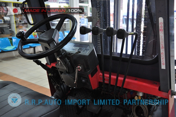 ขายรถโฟล์คลิฟท์มือสอง NISSAN รุ่น PJ02-114253 ราคา 185,000 บาท นำเข้าจากประเทศญี่ปุ่น 100\% ไม่เคยใช้งานในไทย