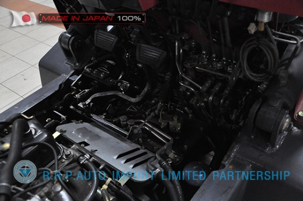 ขายรถโฟล์คลิฟท์มือสอง NISSAN รุ่น PJ02-114253 ราคา 185,000 บาท นำเข้าจากประเทศญี่ปุ่น 100\% ไม่เคยใช้งานในไทย