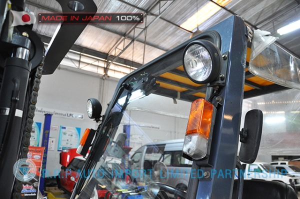 ขายรถโฟล์คลิฟท์มือสอง NISSAN รุ่น PJ02-114253 ราคา 185,000 บาท นำเข้าจากประเทศญี่ปุ่น 100\% ไม่เคยใช้งานในไทย