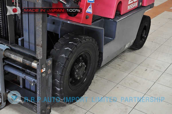 ขายรถโฟล์คลิฟท์มือสอง NISSAN รุ่น PJ02-114253 ราคา 185,000 บาท นำเข้าจากประเทศญี่ปุ่น 100\% ไม่เคยใช้งานในไทย