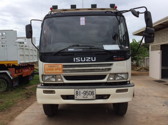 ขายรถบรรทกุ ISUZU เครื่อง 270 แรง ปี 49 กระบะดัมพ์สามมิตร มีระบบลากพ่วง