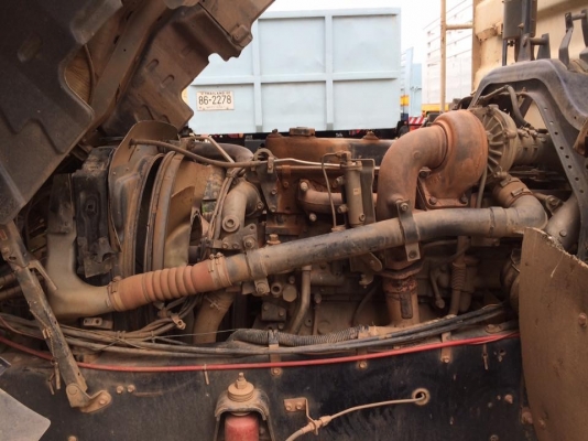 ขายรถบรรทกุ ISUZU เครื่อง 270 แรง ปี 49 กระบะดัมพ์สามมิตร มีระบบลากพ่วง