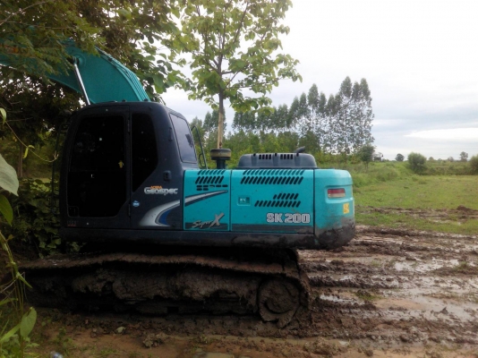 ขาย 2,450,000 KOBELCO sk 200-8 super X ทำงาน  8,500 เครื่องดี ปั้มแรง เอวแน่น  ช่วงล่างเต็ม รถสวยพร้อมมช้เอกสารพร้อมโอน 090-772-3710 090-772-3708
