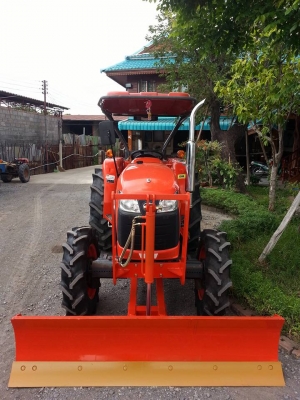 คูโบต้า L4708 4 WD ติดใบมีดดันหน้าใหม่ ผานหลังบุกตราช้าง..ทำงาน 525 ชั่วโมง..ปี 2556