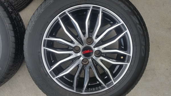 ขายล้อTOYOTA TRD15 VIOS ยางปี14  4 ล้อ
