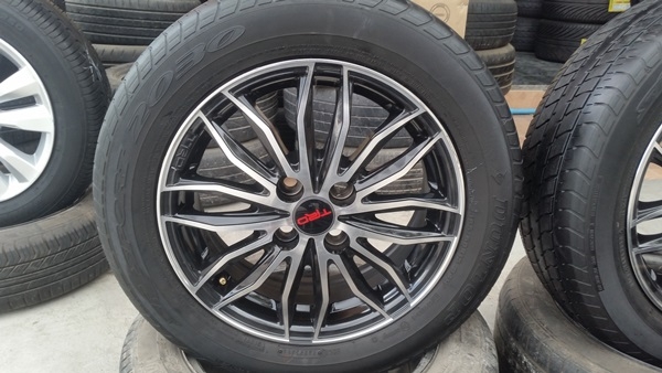 ขายล้อTOYOTA TRD15 VIOS ยางปี14  4 ล้อ