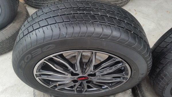 ขายล้อTOYOTA TRD15 VIOS ยางปี14  4 ล้อ