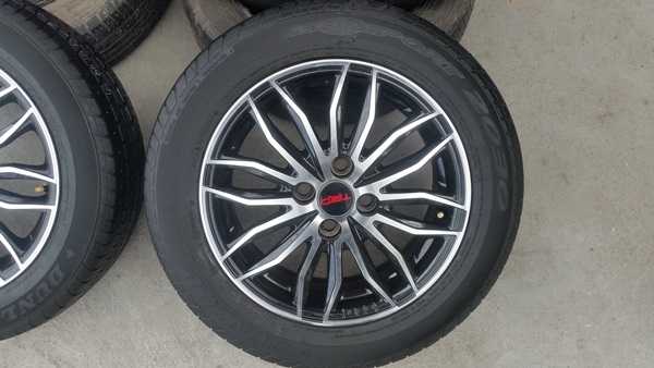 ขายล้อTOYOTA TRD15 VIOS ยางปี14  4 ล้อ