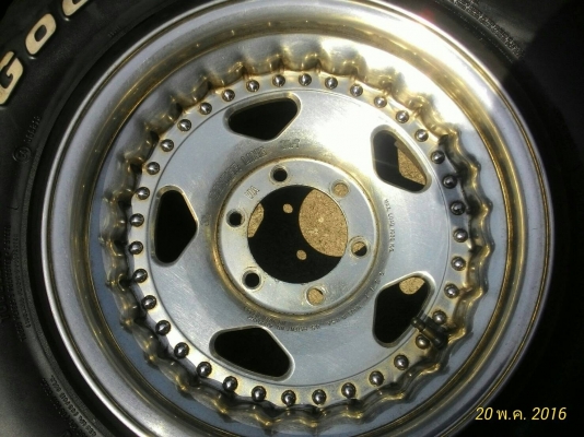 ล้อเม็ก centerline made in usa  us.patent No.4.989.657  No.DES .318.499 มาพร้อมยาง bf 265/75R16  5ลูก  ล้ออหลั่ยดอกยางเต็มๆ