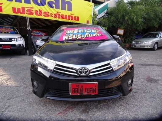 TOYOTA ALTIS 1.8 V NAVI AT ปี 2014 TOYOTA ALTIS 1.8 V NAVI AT ปี 2014