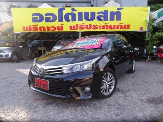 TOYOTA ALTIS 1.8 V NAVI AT ปี 2014