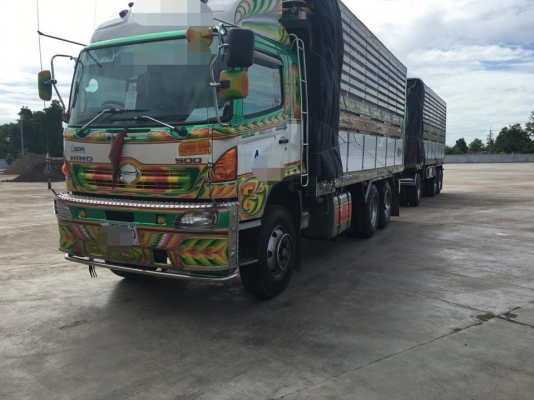 ขายรถสิบล้อ Hino FM1A 344 ปี55แรงพ่วงแม่ลูกคอกเกษตร ดั้มมิเนียม รถสวยพร้อมใช้งาน