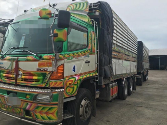 ขายรถสิบล้อ Hino FM1A 344 ปี55แรงพ่วงแม่ลูกคอกเกษตร ดั้มมิเนียม รถสวยพร้อมใช้งาน